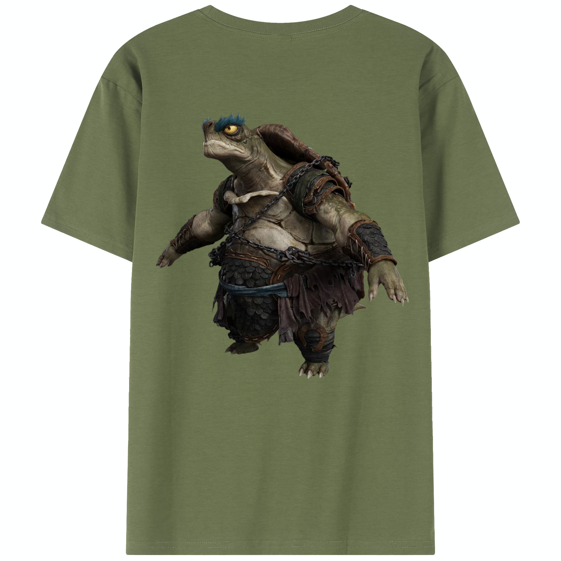 （画像用） Ne Zha 2 ナタ 魔童の大暴れ 綿100％半袖Tシャツ（背面プリント）